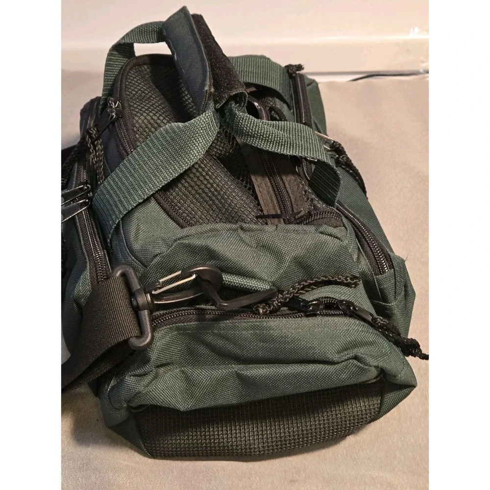 Cabela's Outdoor Gear Green Utility Duffle Bag Travel Fishing Camping Small Tote
